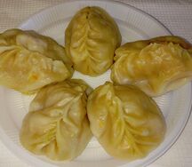 Манты с тыквой