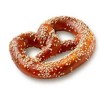 Брецель с кунжутом