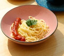 Спагетти с сосиской