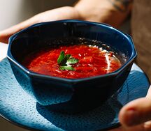 Борщ с говядиной