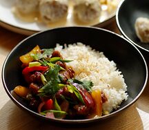 Свинина в кисло-сладком соусе