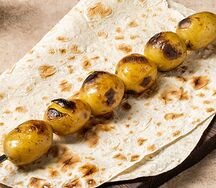 Картофель на мангале