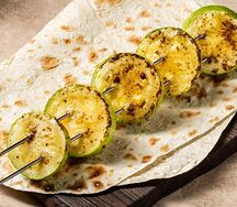 Кабачки на мангале