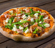 Пицца прошутто с рукколой 24 см