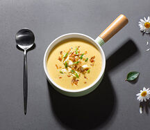 Сырный суп с горгонзолой