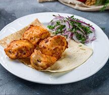 Шашлык из куриного филе