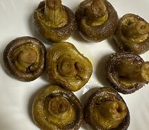 Шампиньоны на гриле