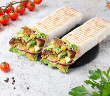 Шаурма Веган с фалафелем 