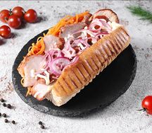 Хот-дог с мясом