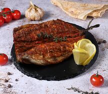 Скумбрия, запечённая на углях