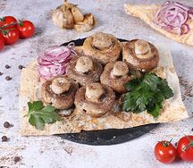 Шампиньоны на углях