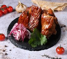 Шашлык из cвинoй шеи