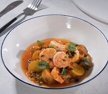 Креветки по-португальски