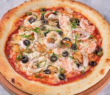 Пицца с Морепродуктами