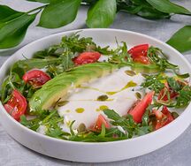 Страчателла с авокадо