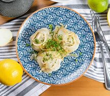 Манты с говядиной