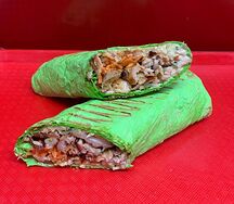 Шаурма в чесночном лаваше