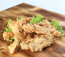 Куриные филе в кунжуте