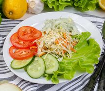 Овощная тарелка