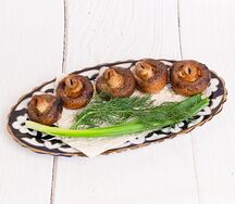 Шампиньоны на углях