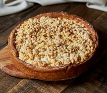 Пирог итальянской бабушки с кедровыми орешками