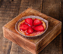 Мини-тарт с клубникой