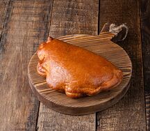 Хачапури с курицей и грибами