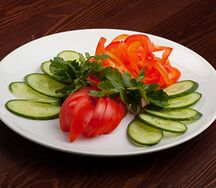 Свежие овощи