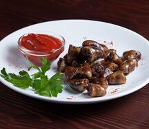 Огненные сердечки