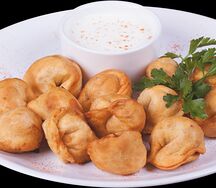 Жареные пельмешки