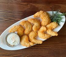 Тигровые креветки в панировке