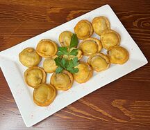 Жареные пельмешки