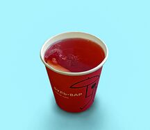 Малиновый чай с имбирём