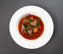 Борщ с телятиной