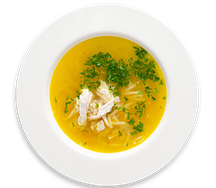 Куриный суп-лапша