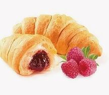 Круассан малиновый