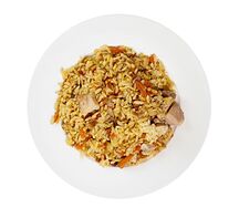 Традиционный плов с курицей