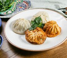 Манты отварные