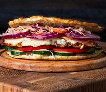 Филе куриной грудки с сыром и беконом