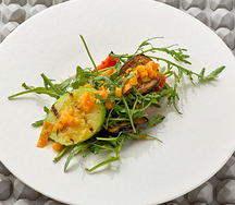 Овощи гриль с травами