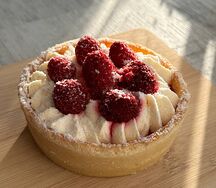 Тарталетка малиновая