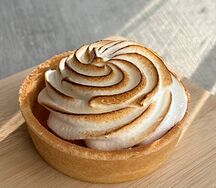 Тарталетка лимонная с меренгой