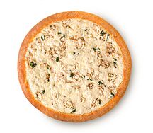 Пицца сливочная со шпинатом