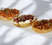 Сет из 3 брускетт