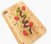 Брускетты с паштетом из печени цыпленка