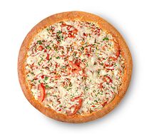 Пицца с курицей и грибами