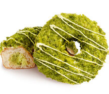 Пончик-донат с матчей 