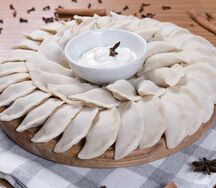 Замороженные вареники с творогом