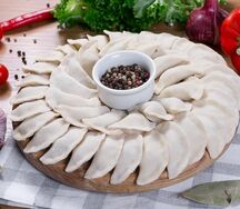 Замороженные вареники с картофелем