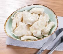 Вареники с картофелем и грибами